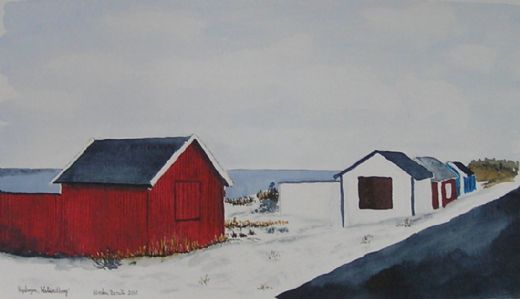 Kystvejen, Kalundborg  2010  34cm x 19cm