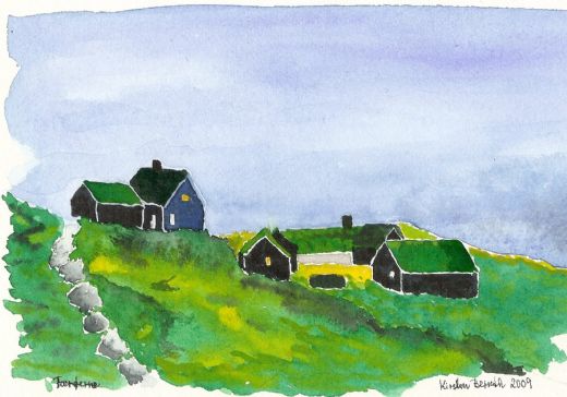 Færøerne  2009  20cm x 14cm