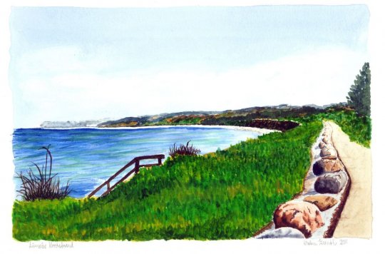 Lumsås Nordstrand II  2011  29cm x 19cm